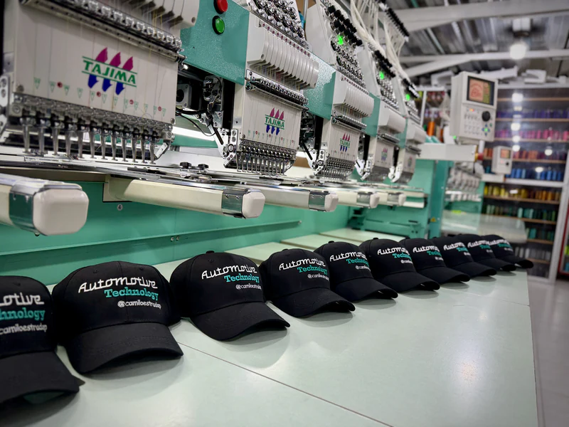 Producción de gorras personalizadas